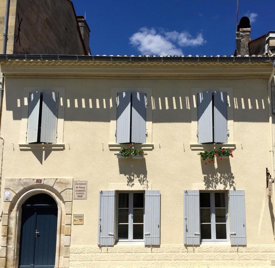 La Maison Du Bourg B&B Puisseguin Bagian luar foto